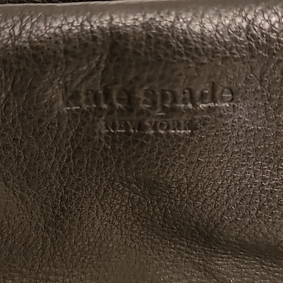 Kate Spade♠️New York Large Black Pebbled Leather Macdougal Alley Stevie Satchel - Picture 2 of 16